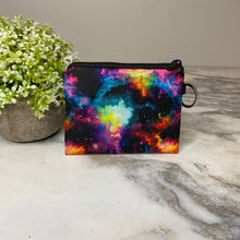 Load image into Gallery viewer, Mini Pouch - Galaxy Orange Pink Green
