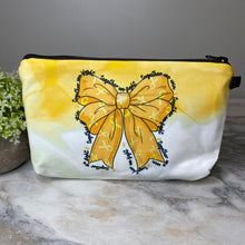 Load image into Gallery viewer, Pouch - Yellow Ribbon Together We Fight Childhood Cancer
