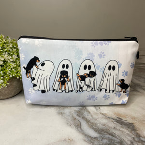 Pouch - Halloween Fall - Ghost Dog Paws
