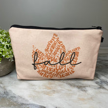 Load image into Gallery viewer, Pouch - Fall Words
