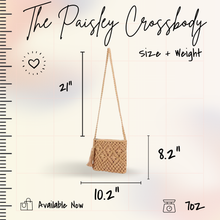 Load image into Gallery viewer, Paisley - Woven Crossbody
