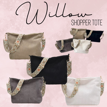 Load image into Gallery viewer, Willow - Corduroy Shopper Purse
