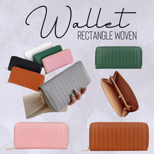 Load image into Gallery viewer, Wallet - Faux Leather - Woven
