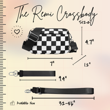 Load image into Gallery viewer, Remi - Nylon Crossbody Checkered - PREORDER
