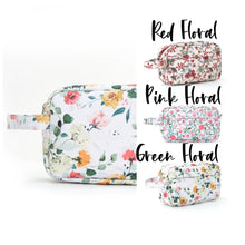 Load image into Gallery viewer, Rectangle Zip Pouch - Floral - PREORDER
