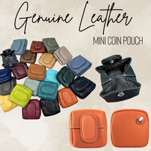 Load image into Gallery viewer, Coin Pouch Wallet - Genuine Leather
