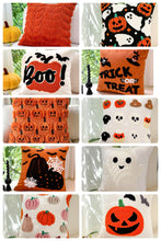 Load image into Gallery viewer, Pillow Cover - Halloween - PREORDER 8/31-9/2
