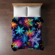 Load image into Gallery viewer, Blanket - Christmas - Rainbow Snowflake
