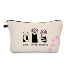 Load image into Gallery viewer, Pouch - Cat, Rock Paper Scissors
