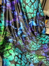 Load image into Gallery viewer, Blanket - Halloween - Blue Green Skulls
