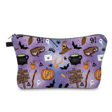 Load image into Gallery viewer, Pouch - Halloween - Magic Purple Pumpkins
