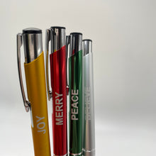 Load image into Gallery viewer, Pen - Christmas Holiday Words
