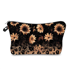 Load image into Gallery viewer, Pouch - Sunflower Black Bronze Glitter

