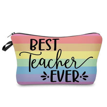 Load image into Gallery viewer, Pouch - Teacher - Best Teacher Ever
