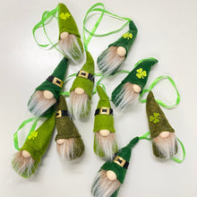 Load image into Gallery viewer, Gnome Ornament St Patricks Day Holiday
