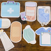 Load image into Gallery viewer, Sticky Note - Nurse &amp; Doctor

