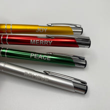 Load image into Gallery viewer, Pen - Christmas Holiday Words
