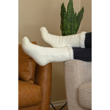 Load image into Gallery viewer, The Reign- Solid Fuzzy Socks
