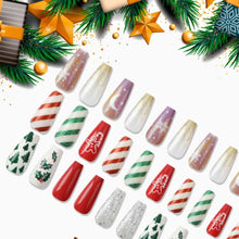 Load image into Gallery viewer, 72-Piece Christmas Theme ABS Press-On Nails
