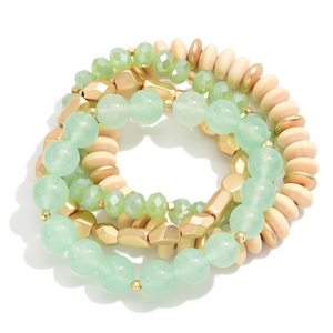 Downtown Vibes Bracelet - Mint
