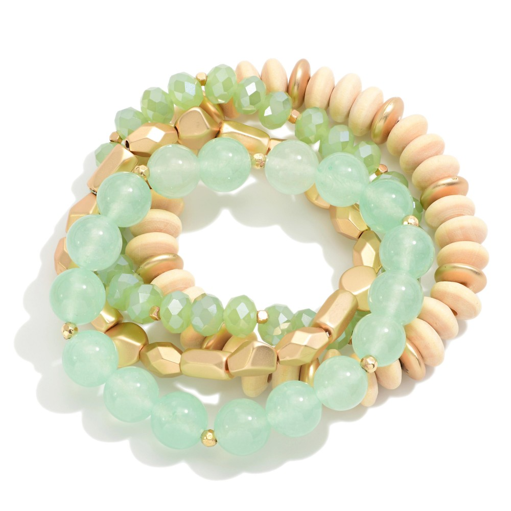 Downtown Vibes Bracelet - Mint