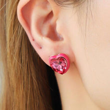 Load image into Gallery viewer, 3-Piece Heart, Butterfly Shape Earrings
