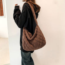 Load image into Gallery viewer, Corduroy Medium Shoulder Bag
