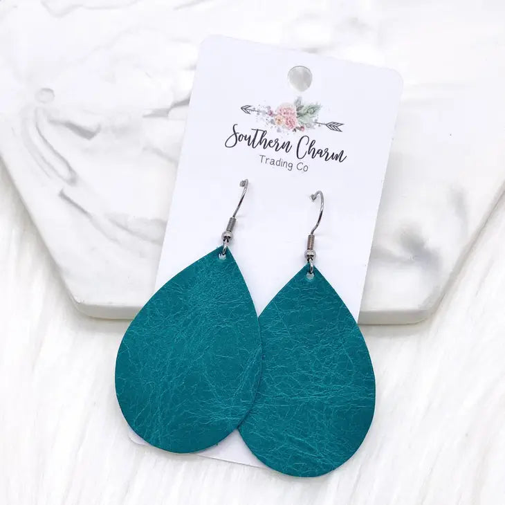 Autumn Rain Mini Collection Earrings - Navy