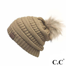 Load image into Gallery viewer, CiCi Puffer Ball Beanie

