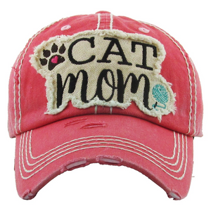Cat Mom Baseball Cap