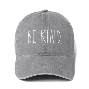 Be Kind Baseball Cap - Available In Multiple Colors