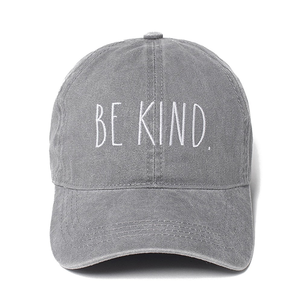 Be Kind Baseball Cap - Available In Multiple Colors