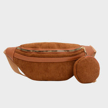 Load image into Gallery viewer, Small Corduroy Sling Bag
