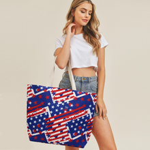 Load image into Gallery viewer, America The Beautiful Tote Bag - Blue
