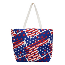 Load image into Gallery viewer, America The Beautiful Tote Bag - Blue
