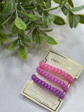 Load image into Gallery viewer, Three Pack Spiral Hair Coils Assorted
