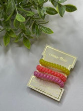 Load image into Gallery viewer, Three Pack Spiral Hair Coils Assorted

