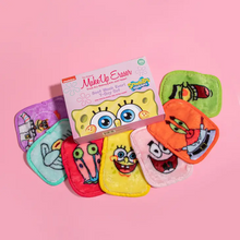 Load image into Gallery viewer, 7-Day Set Makeup Eraser - SpongeBob
