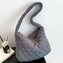 Load image into Gallery viewer, Corduroy Medium Shoulder Bag
