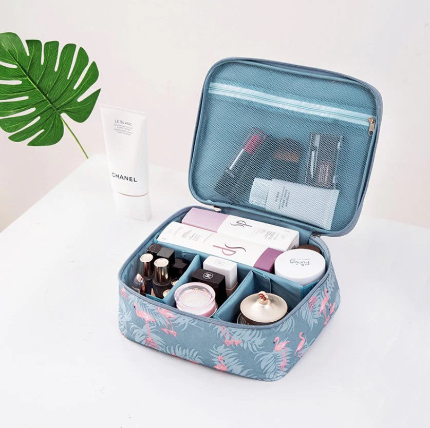 Handled Cosmetic Bag