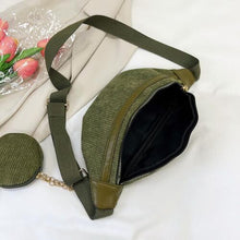 Load image into Gallery viewer, Small Corduroy Sling Bag
