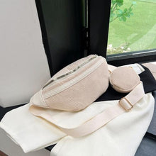 Load image into Gallery viewer, Small Corduroy Sling Bag
