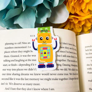 Robot Magnetic Bookmark