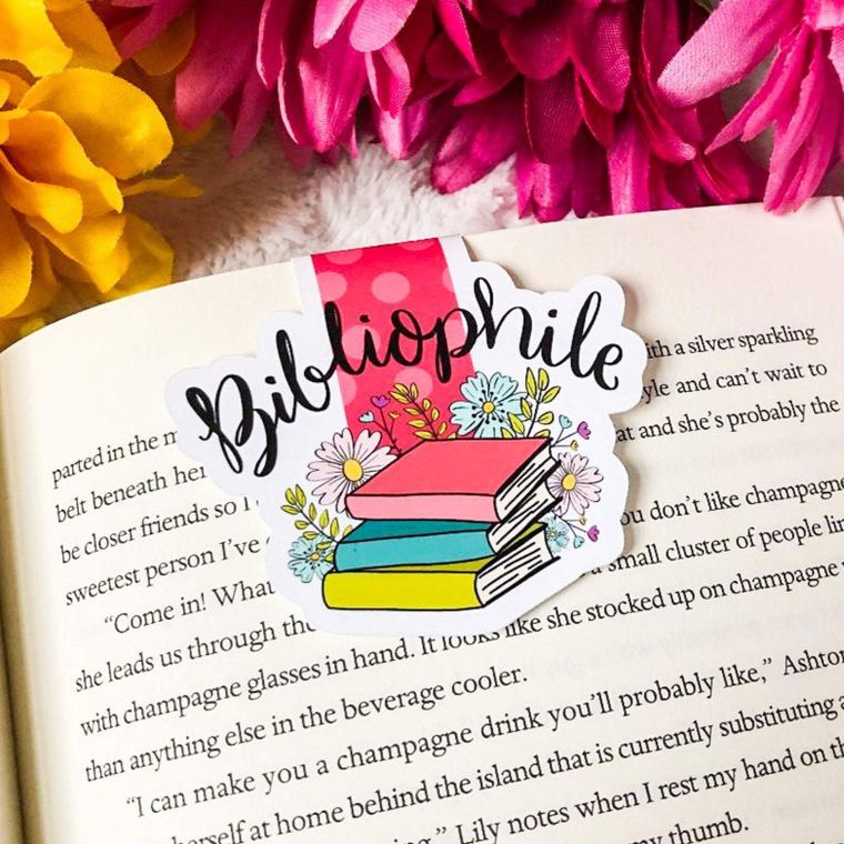 Bibliophile Magnetic Bookmark