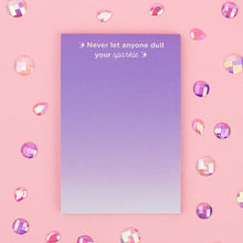 Load image into Gallery viewer, Sparkle Notepad

