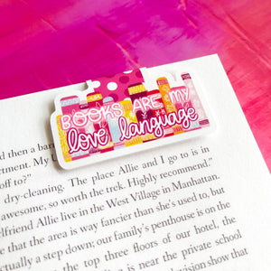 Books are my Love Language Magnetic Bookmark