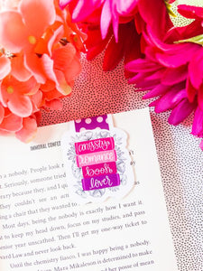 Angsty Romance Book Lover Magnetic Bookmark